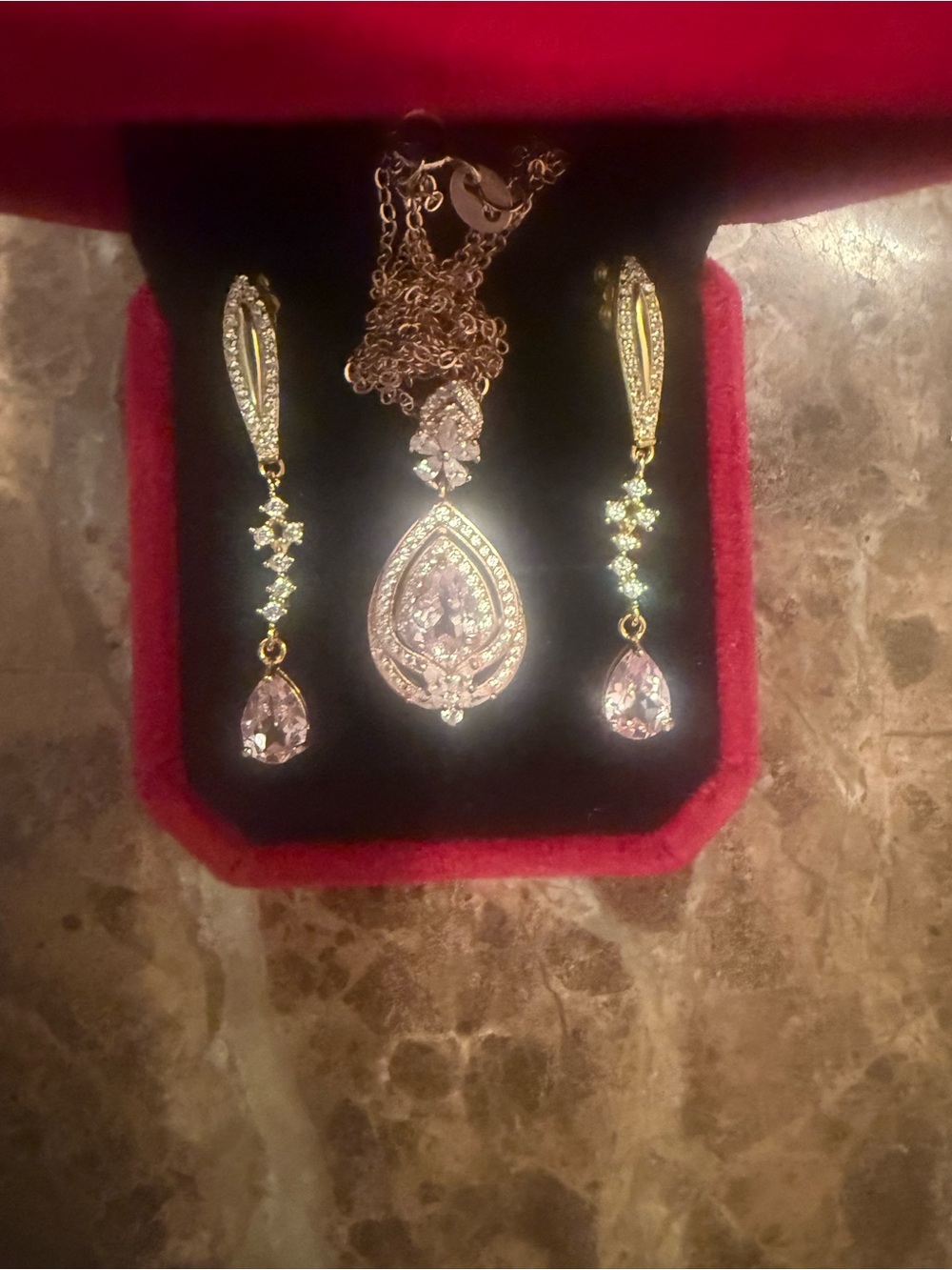 3-carat Morgan sterling silver set